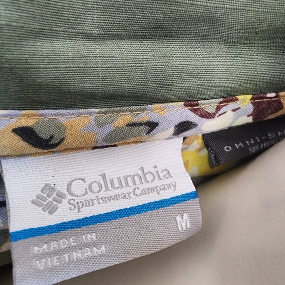 Columbia Jacket Womens Size M Medium Crossroads Utility Solid Green Omni Shade - Picture 5 of 7